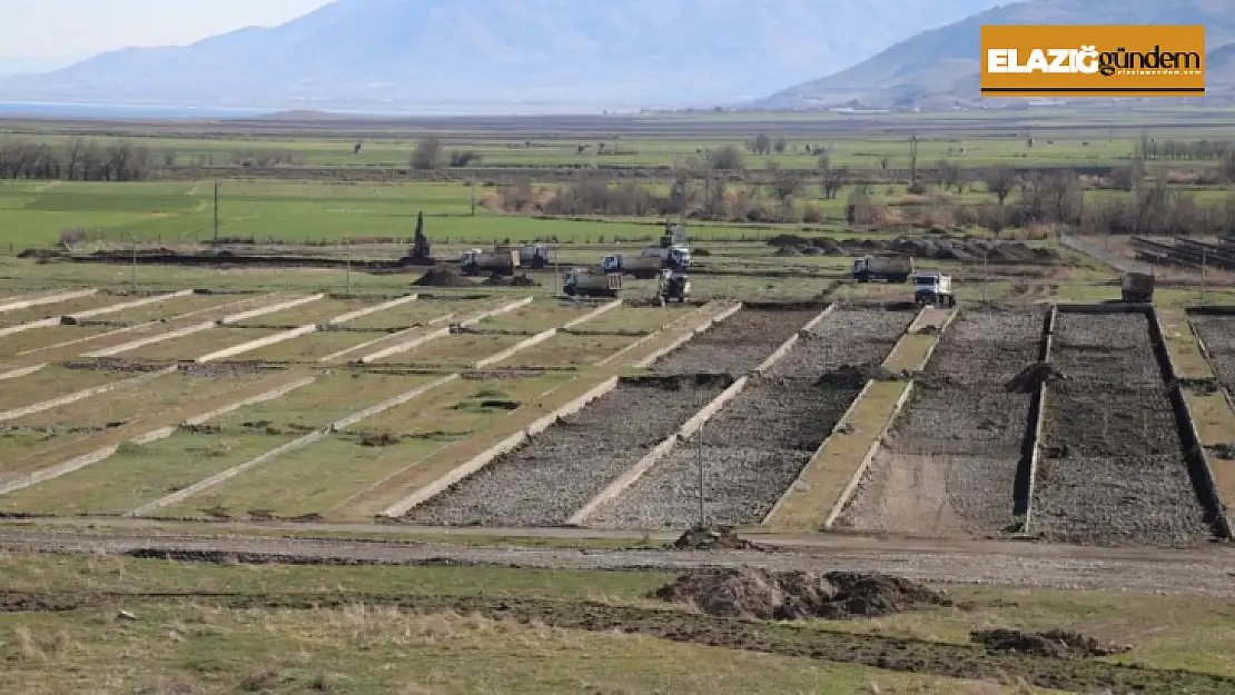 Elazığ'da biyolojik atık su arıtma tesisi için ilk kazma vuruldu