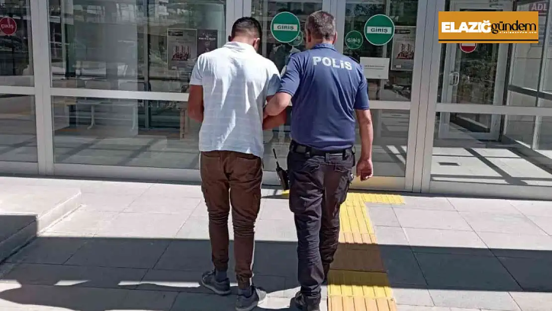 Elazığ'da camiden hırsızlık yapan zanlı tutuklandı