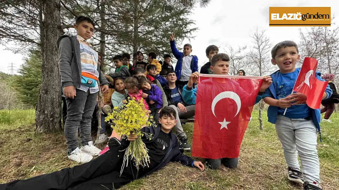 Elazığ'da depremzede çocuklara doğal terapi