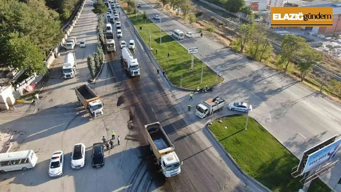 Elazığ'da dron destekli şok trafik denetimleri devam ediyor