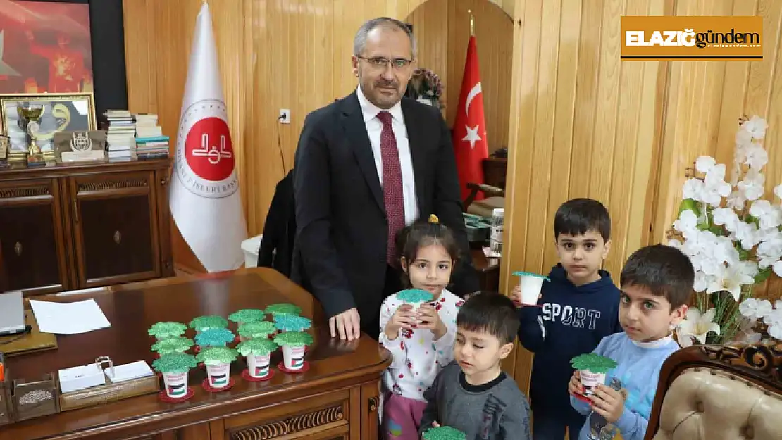 Elazığ'da Filistin için bağışlar devam ediyor