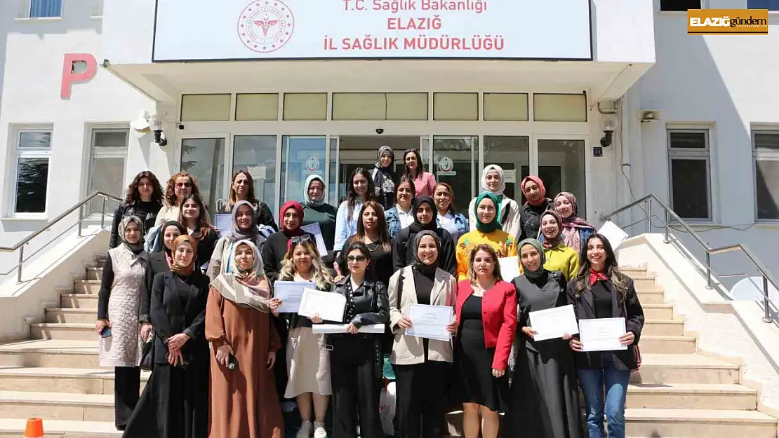 Elazığ'da Gebe Okulu eğitimleri sürüyor