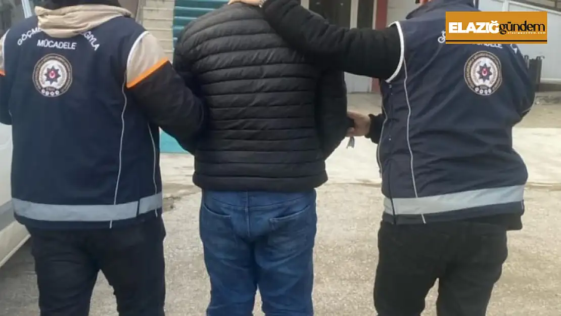 Elazığ'da göçmen kaçakçılığı yapan şüpheli tutuklandı