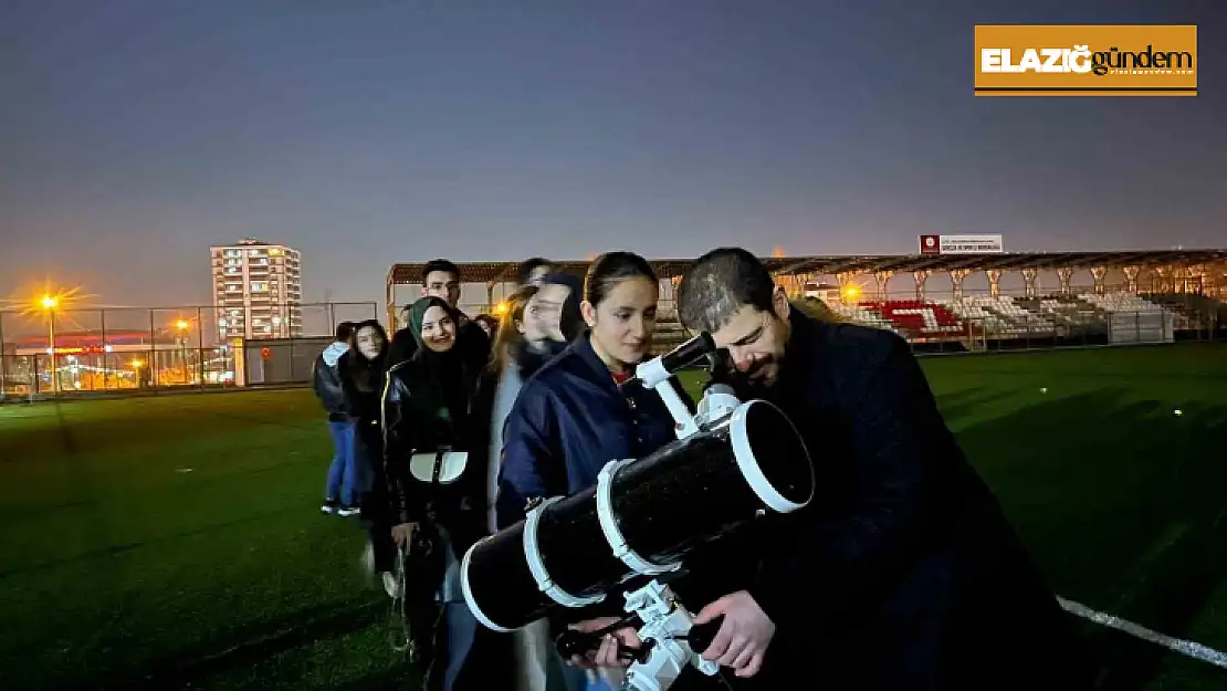 Elazığ'da gözlem etkinliği düzenlendi