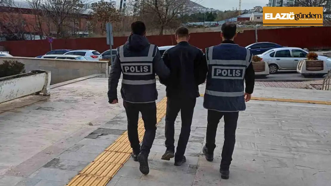 Elazığ'da haklarında kesinleşmiş hapis cezası bulunan 6 zanlı yakalandı