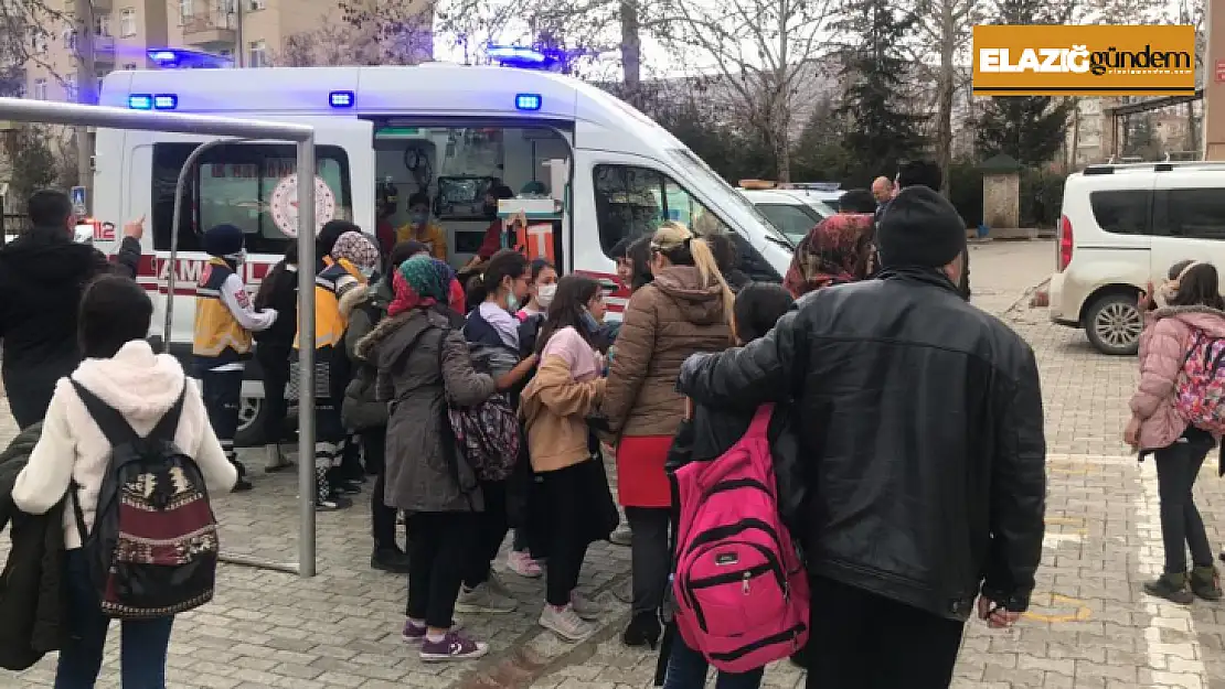 Elazığ'da hastaneye sevk edilen öğrenci sayısı 82'ye yükseldi