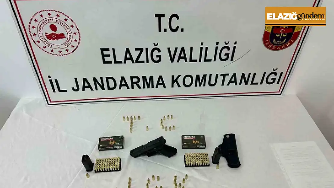 Elazığ'da havaya ateş eden şahsa işlem yapıldı