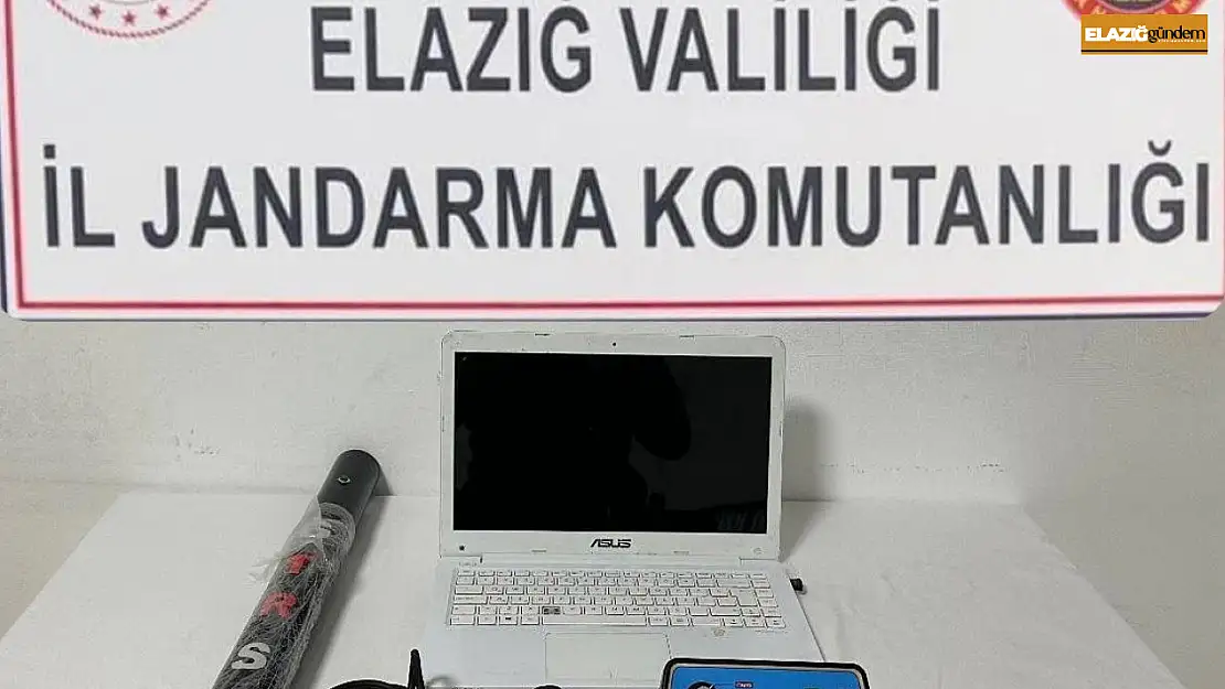 Elazığ'da hazine için keşif yapan 4 şüpheli suçüstü yakalandı