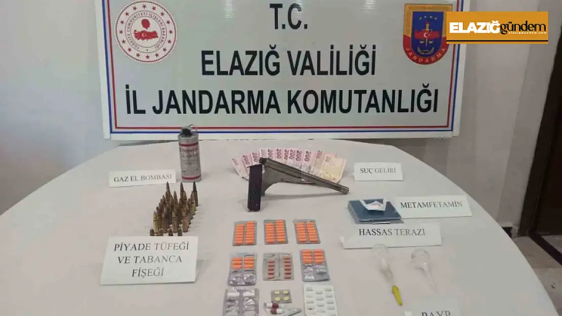 Elazığ'da hırsızlık şüphelisi yakalandı: Evinde yok yok