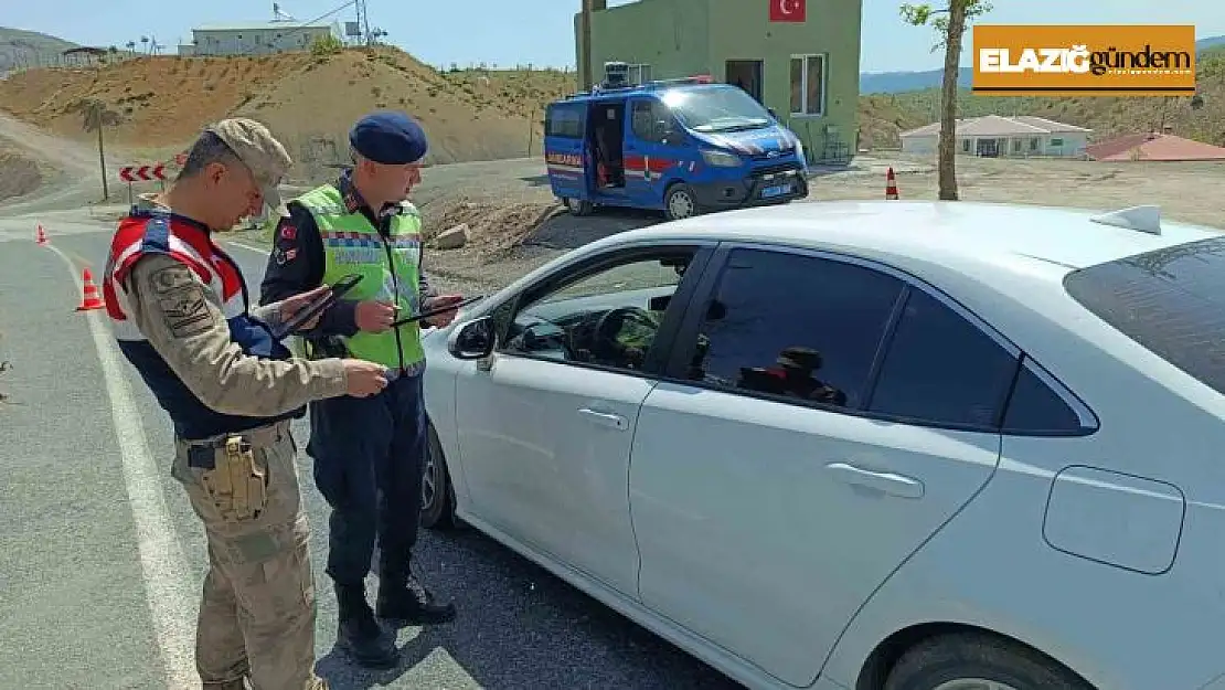 Elazığ'da huzurlu sokaklar narkotik uygulaması: 3 bin 692 kişi sorgulandı, 33 şahıs yakalandı