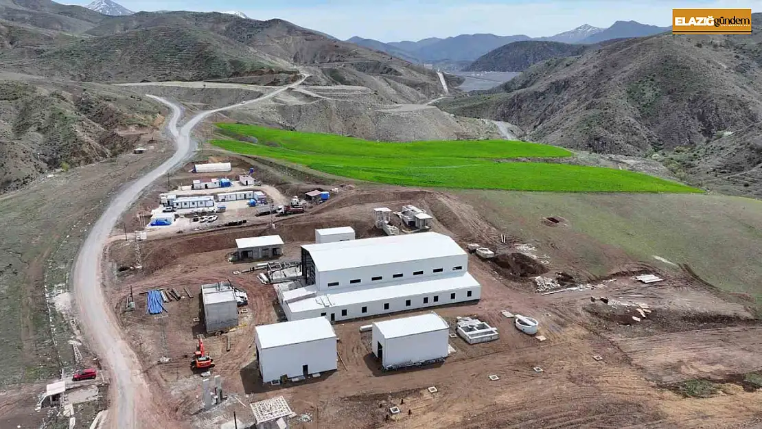 Elazığ'da içme suyu arıtma tesisinde çalışmalar sürüyor