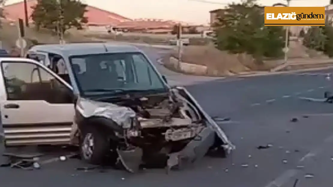 Elazığ'da iki ayrı kaza: 2 yaralı