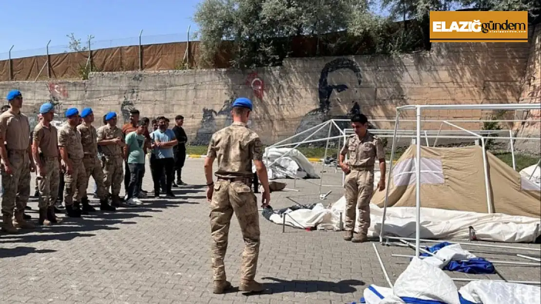 Elazığ'da jandarma personeline acil durum eğitimi