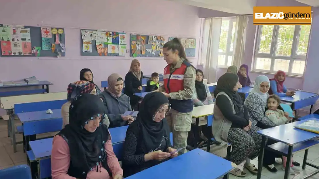 Elazığ'da kadına yönelik şiddetle mücadele eğitimi