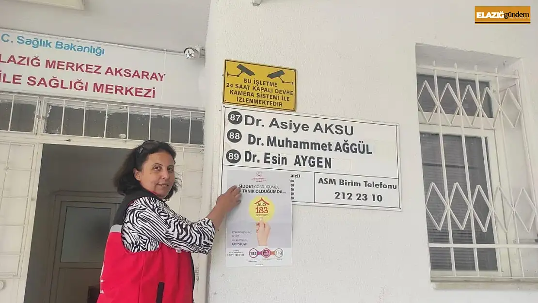 Elazığ'da kadına yönelik şiddetle mücadele çalışmaları