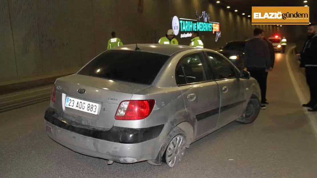 Elazığ'da kaza yapan sürücü olay yerinde kaçtı: 1 yaralı