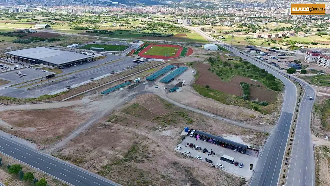 Elazığ'da kurban satış ve kesim alanı, bayrama hazır