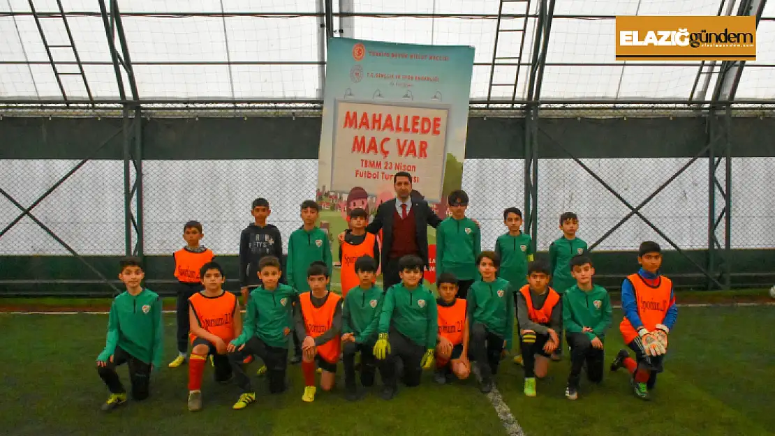 Elazığ'da 'Mahallede Maç Var' organizasyonu başladı