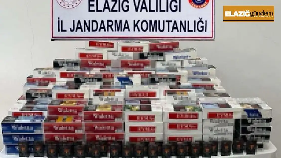 Elazığ'da makaron ele geçirildi