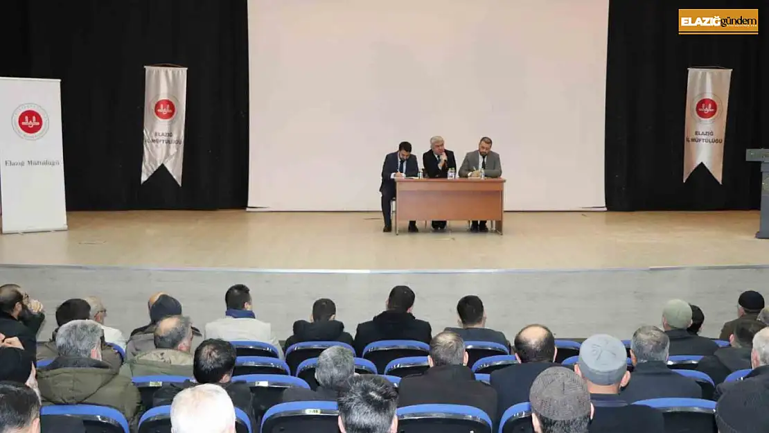 Elazığ'da merkez-taşra buluşmaları