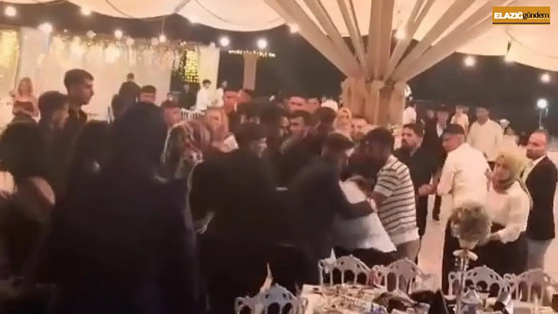 Elazığ'da mezuniyet balosunda kavga
