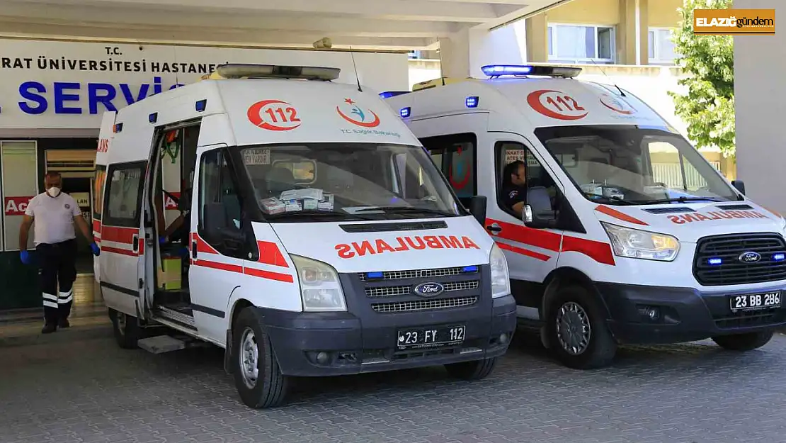 Elazığ'da motosiklet istinat duvarına çaptı: 2 yaralı