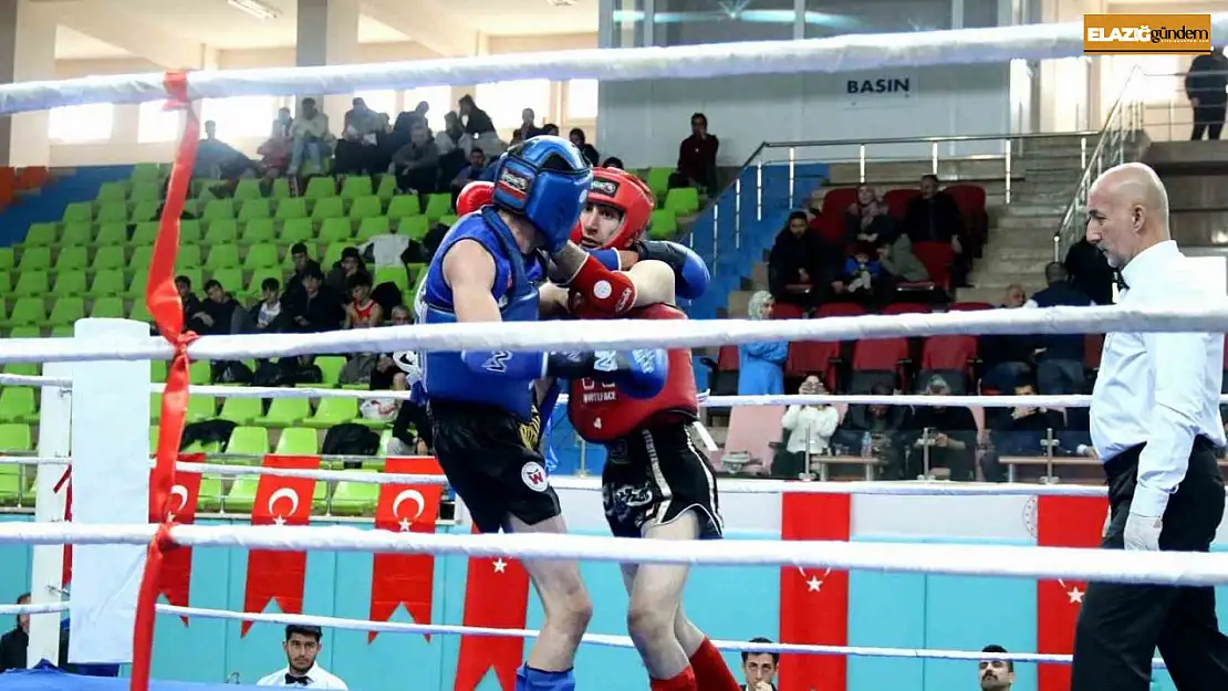 Elazığ'da Muay Thai  Şampiyonası sona erdi