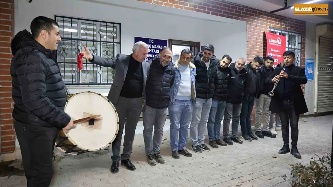 Elazığ'da Ramazan ayının ilk sahuru geleneksel gırnata eşliğinde karşılandı