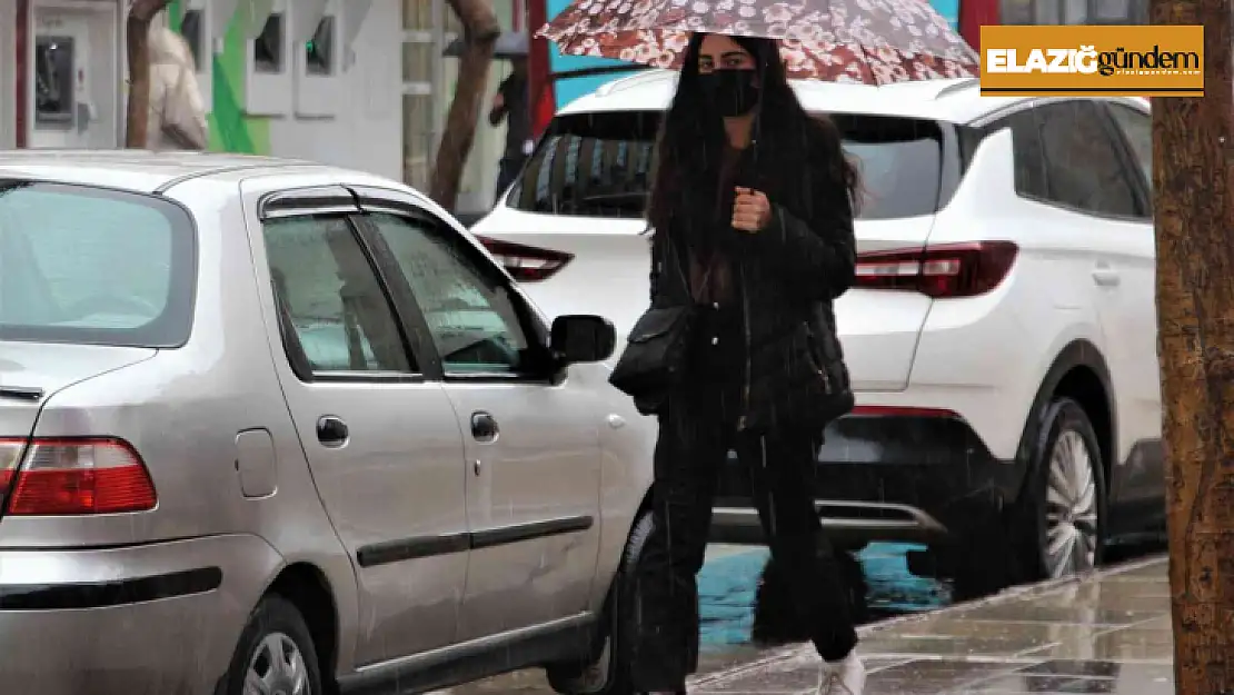 Elazığ'da sağanak yağış etkili oldu