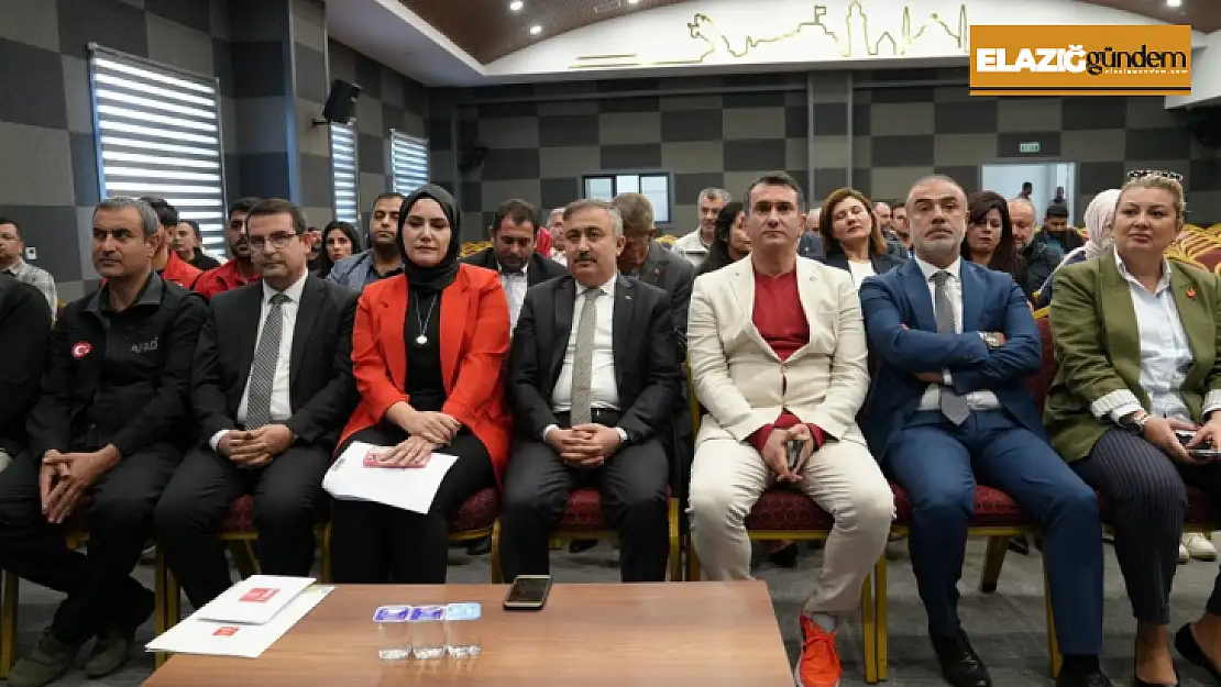 Elazığ'da, sivil katılım stratejisi ve eylem planı tanıtım toplantısı yapıldı