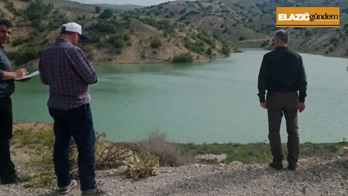 Elazığ'da sulak alanların envanter  çalışması yapıldı