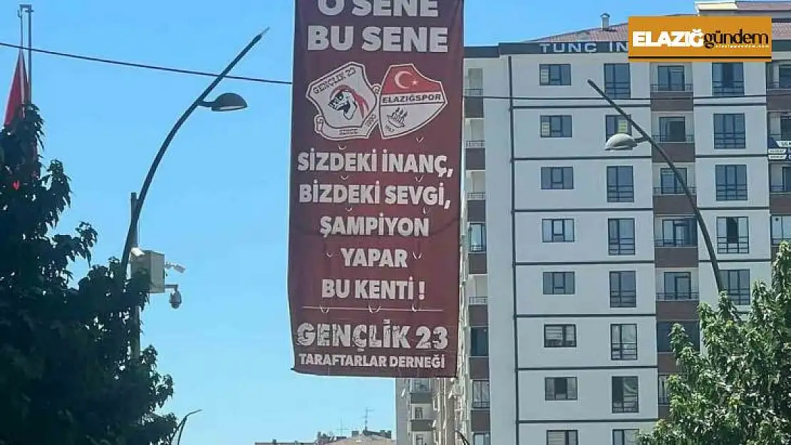 Elazığ'da taraftarlar kenetlenmeye başladı