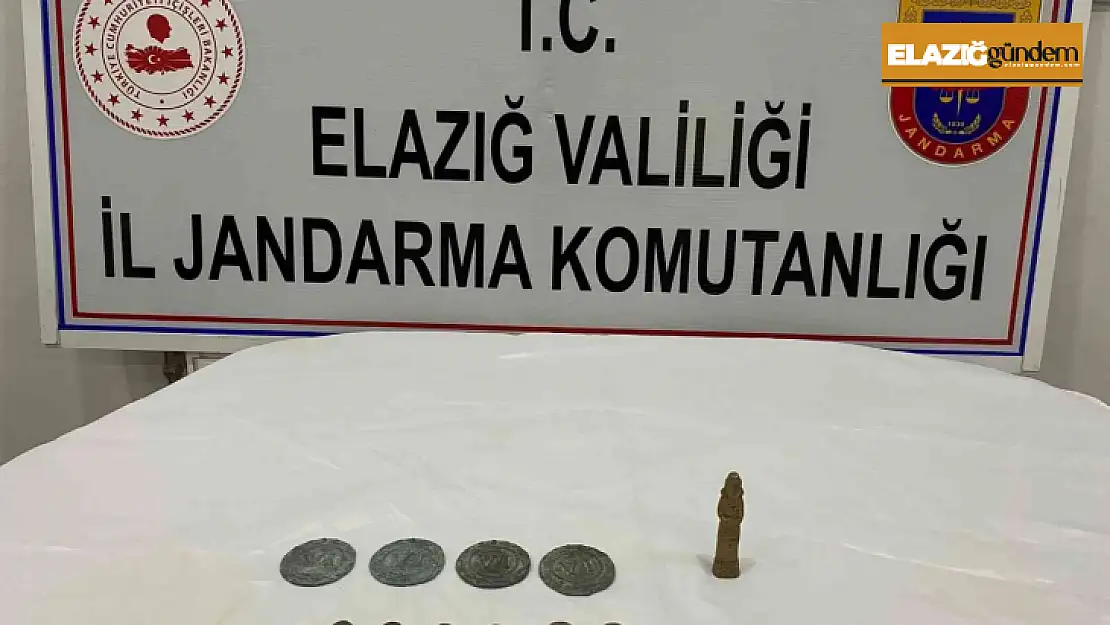 Elazığ'da tarihi eser kaçakçılarına operasyon