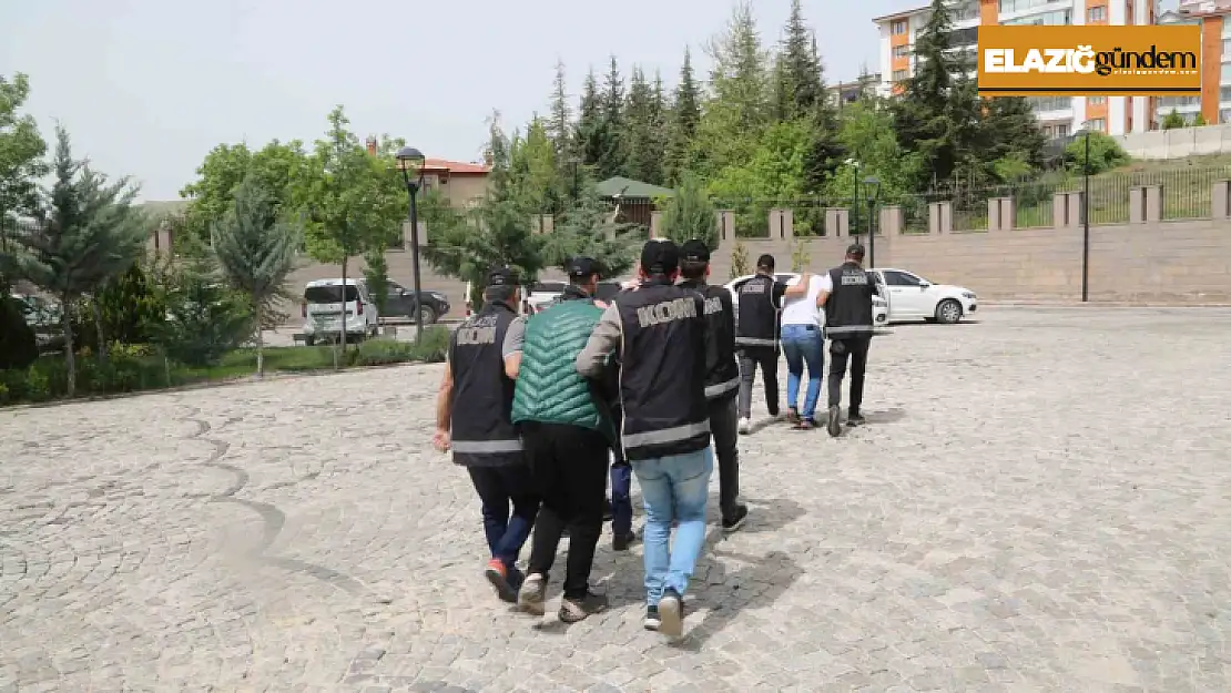 Elazığ'da tefecilik operasyonu: 3 gözaltı