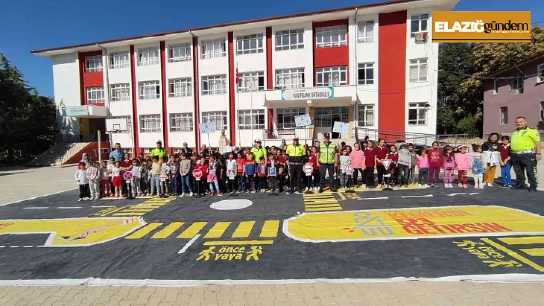 Elazığ'da trafik bilinci gelişimi faaliyetleri sürüyor