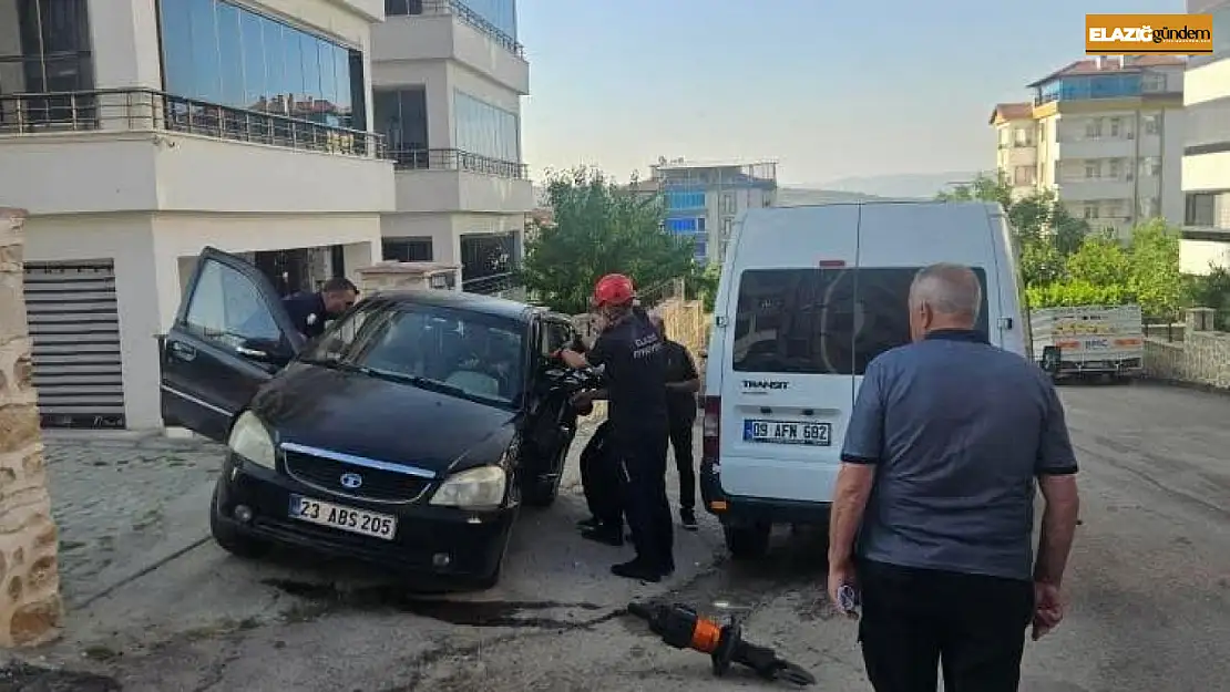 Elazığ'da trafik kazası:  1 yaralı