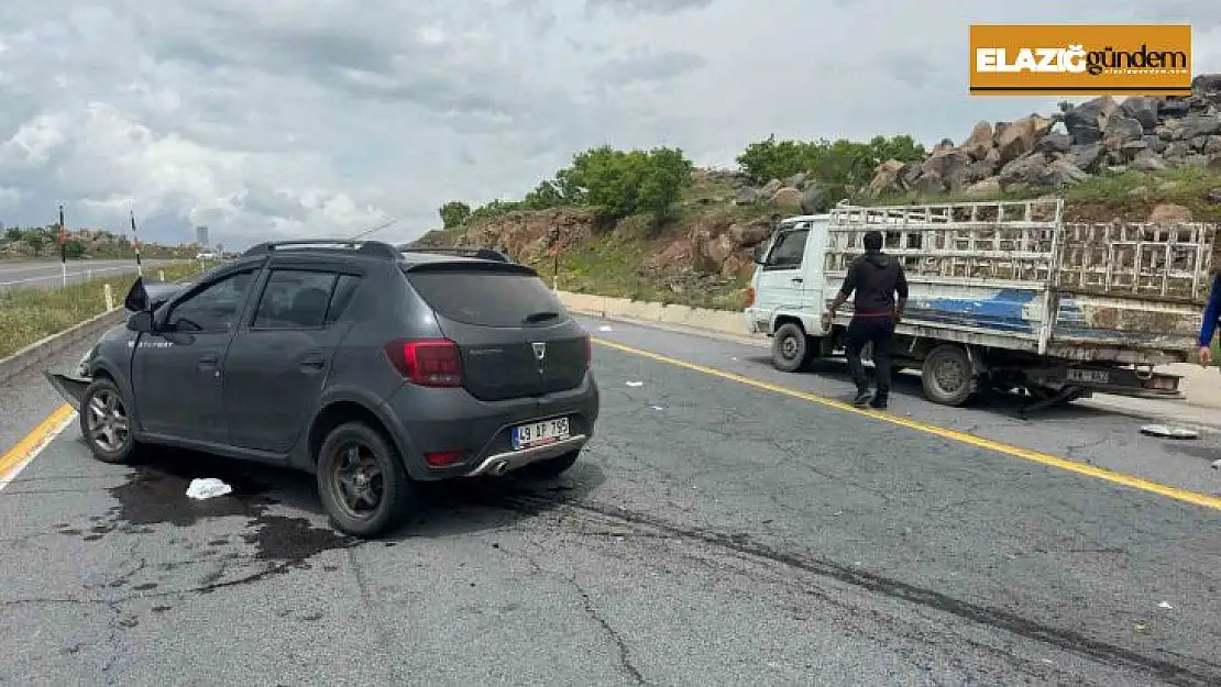 Elazığ'da trafik kazası: 1 ölü