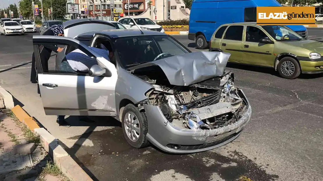 Elazığ'da trafik kazası: 1 yaralı