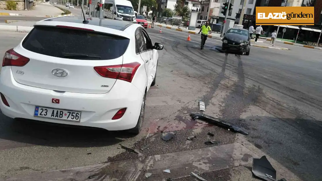 Elazığ'da trafik kazası: 1 yaralı