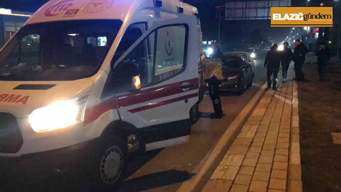 Elazığ'da trafik kazası: 1 yaralı