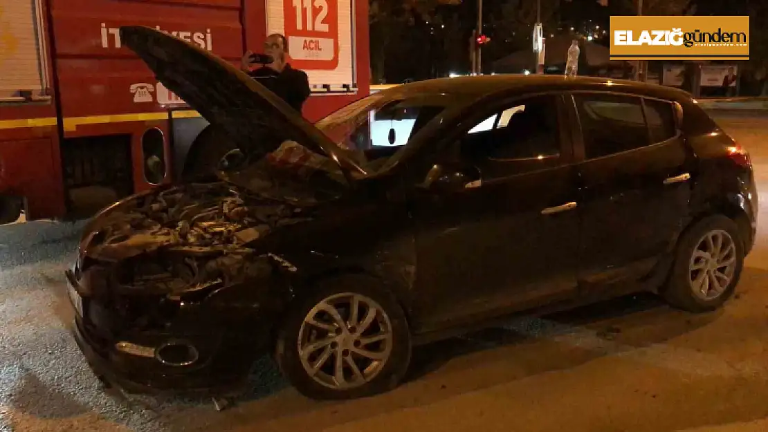 Elazığ'da trafik kazası: 1 yaralı