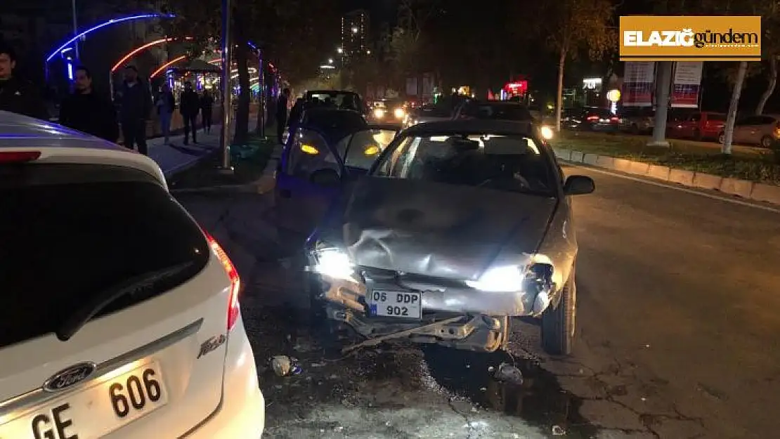 Elazığ'da trafik kazası: 1 yaralı