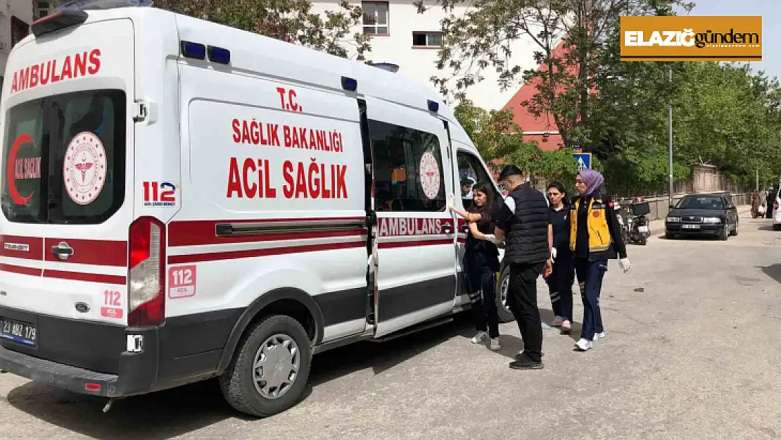 Elazığ'da trafik kazası: 1 yaralı