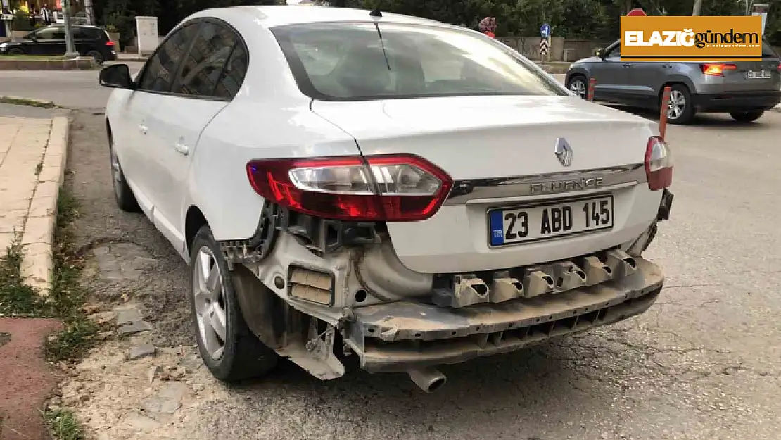 Elazığ'da trafik kazası: 1 yaralı