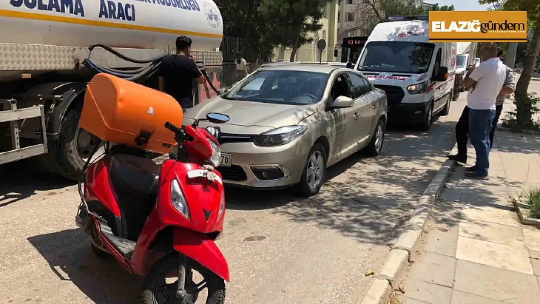 Elazığ'da trafik kazası: 1 yaralı