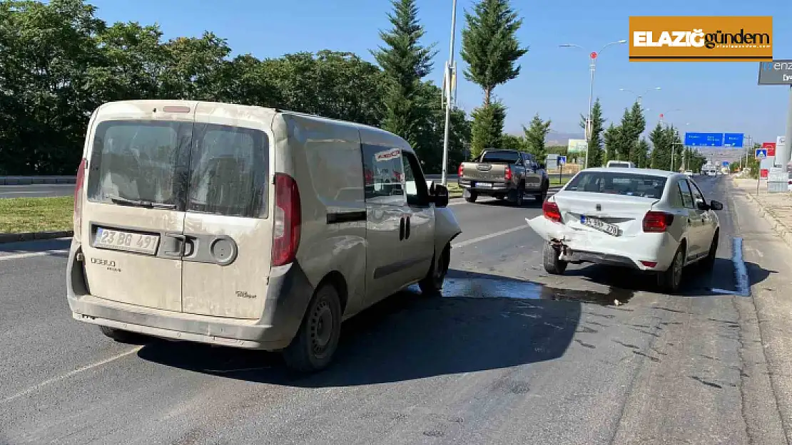 Elazığ'da trafik kazası: 1 yaralı