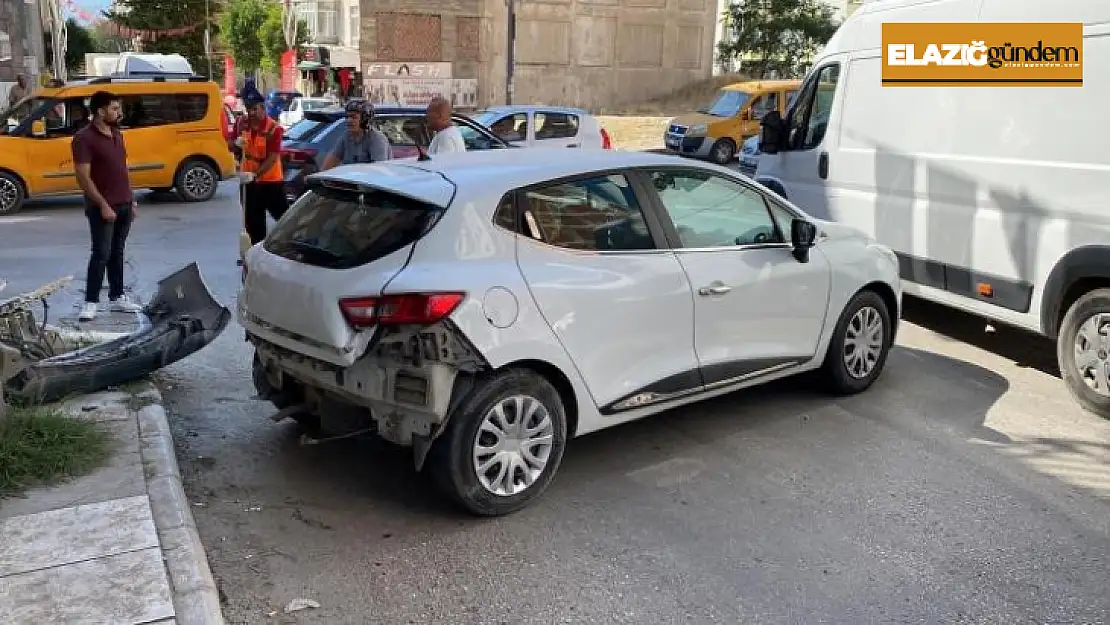 Elazığ'da trafik kazası: 1 yaralı