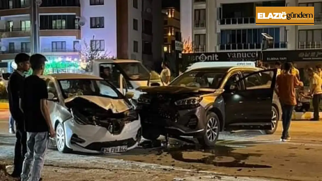 Elazığ'da trafik kazası: 1 yaralı