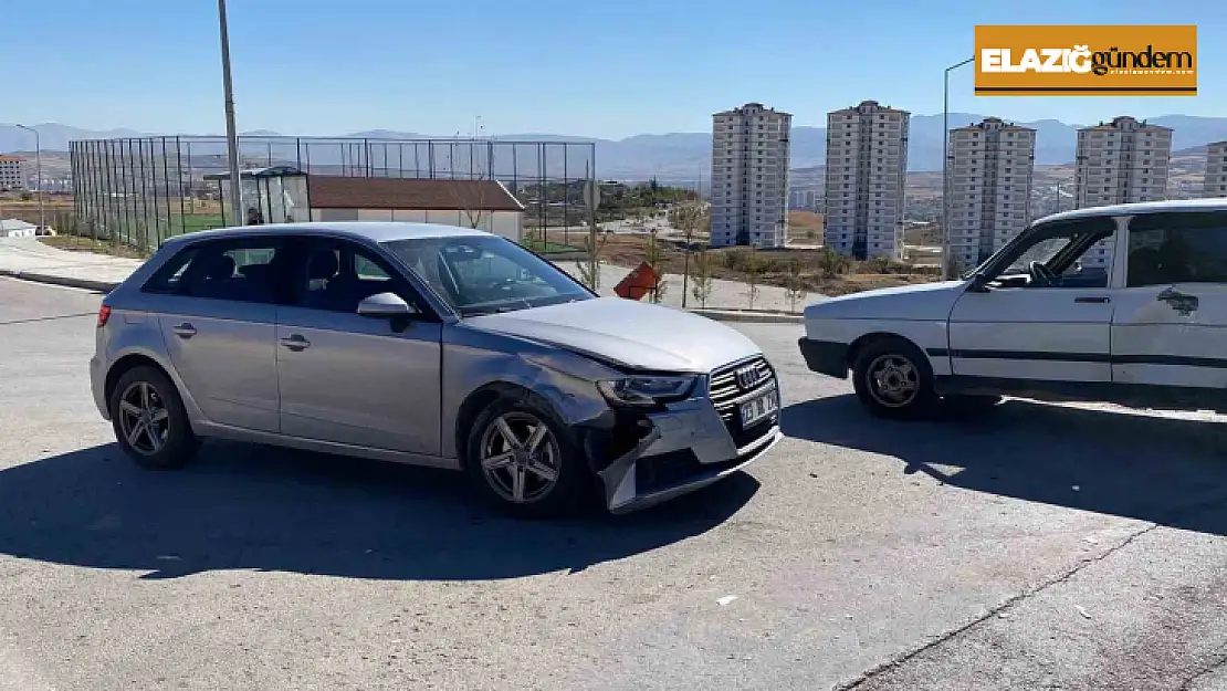 Elazığ'da trafik kazası: 1 yaralı