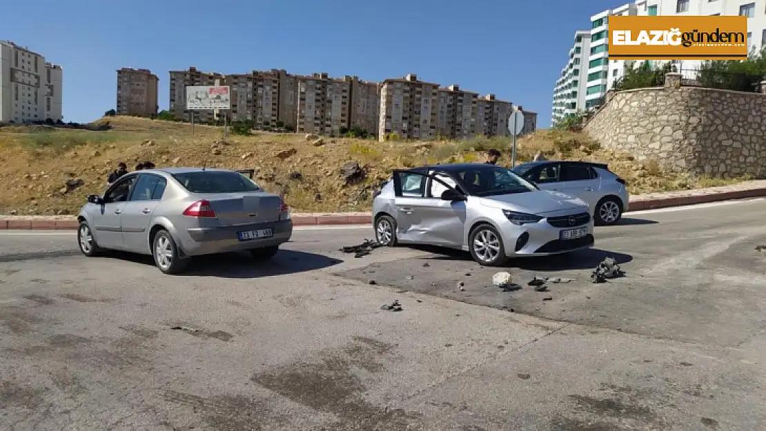 Elazığ'da trafik kazası: 2 yaralı